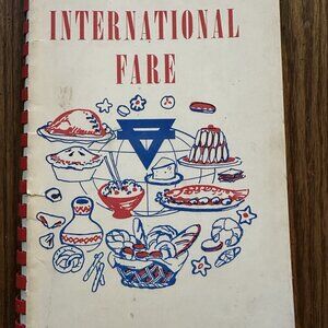 YWCA International Fare Vintage Cookbook 1967 First Edition Edward Day Chairman